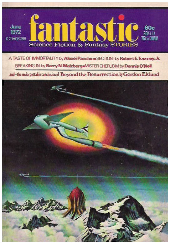 pederson Fantastic cover June 1972 cover